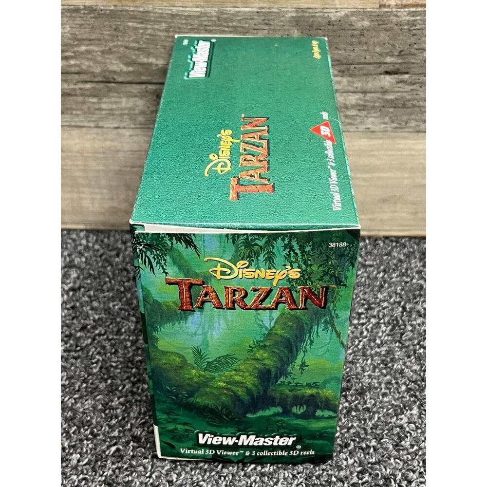 1999 Vintage Disney Tarzan View Master 3D Bundle RARE! Sealed!